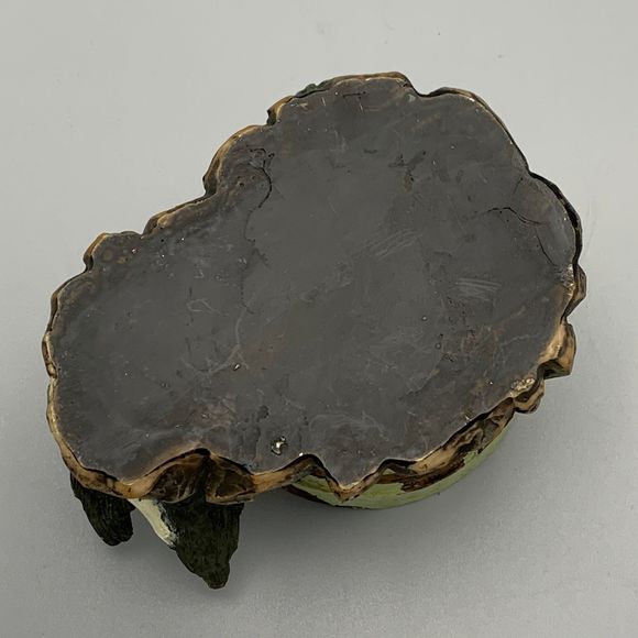 Vtg Resin Flapping Wing Duck Barrel Planter Kitschy Grannycore Cabin Lake House - Picture 6 of 6